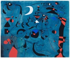 The Moon and its Paradigms : Joan Miro : 1940 : Archival Quality Art Print