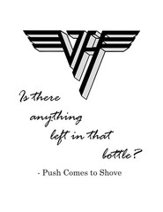 Van Halen ‘Push Comes to Shove’- Print/Premium Card Stock Paper(8.5in x 11in)