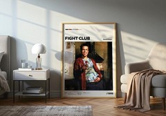 Fight Club Movie Wall Art Cult Classic Film Art Print Brad Pitt Poster- Unframed