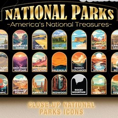 ALL 63 US National Park Scratch Off Map, USA Maps for Travels, National Park …