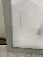 Stupell Industries Sketched Fluffy Deer Flowers, Design by Studio Q White Framed