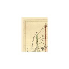 Historic State Map – Maine – Perkins 1820 – Vintage Wall Art