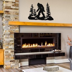 Durable Bigfoot Decor – 15.75″ x 11.02″ Indoor/Outdoor Wall Art for Men & Women