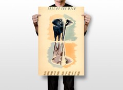 South Africa Wildlife Elephant 1951 Vintage Wall Art Home Decor – POSTER 20×30