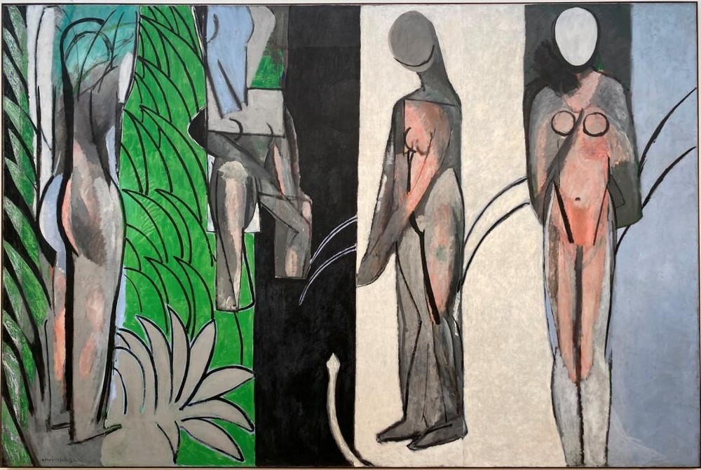 Bathers by a River Art Print – Henri Matisse Modernist Masterpiece 1916