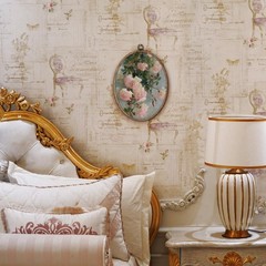 Vintage Roses Oval Wall Art Decor, Antique Floral Oval Framed Canvas Art Prin…