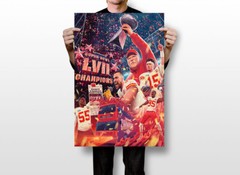 Kansas City Chiefs American Football Team Players Wall Art Home – POSTER 20″x30″
