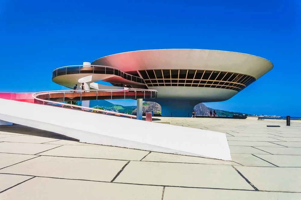 Niterói Art Museum Niterói, Rio de Janeiro, Brazil POSTER 24 X 36 Inches Nice!