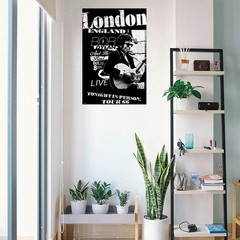 Bob Dylan – Music Poster (London, England – Tour 1966) (Size: 24″ x 36″)