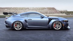 2025 Ford Mustang GTD Vapor Blue Metallic | 24×36″ POSTER | Muscle Car