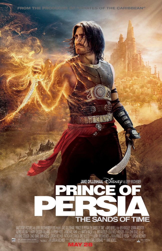 AA3445 Prince of Persia Sands of Time Film 2010 Lead Movie Poster 11×17
