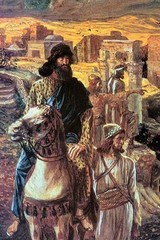 Nehemiah sees the rubble in Jerusalem James Tissot Poster Print