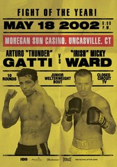 Arturo Gatti vs. Mickey Ward 2002 Fight Boxing Poster Print – poster no frame