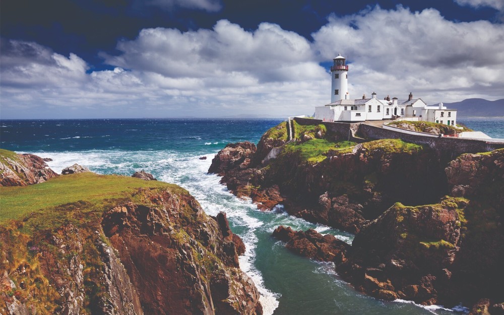 FANAD LIGHTHOUSE IRELAND PRINT/POSTER SATIN PHOTO PAPER OR CANVAS T578