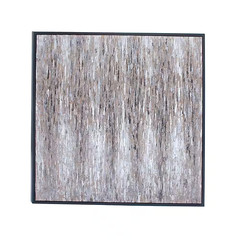 1- Panel Abstract Framed Wall Art with Black Frame 47 In. X 47 In.
