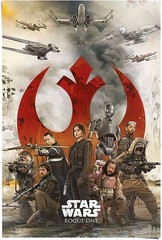 Poster Studio B – Star Wars Rogue One Rebels Team Movie 24×36″ NEW Art R85101