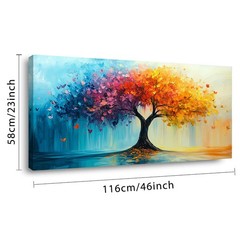 Tree of Life Canvas Wall Art Abstract Paintings Waterproof Canvas Prints Canv…