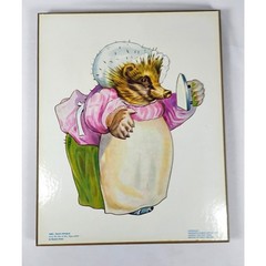 Vintage Beatrix Potter Nursery Wall Art Set 6 Mounted Prints 17×14 Peter Rabbit