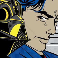 Star Wars Pop Art Poster Canvas Darth Vader Roy Lichtenstein Art Print