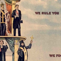 Pyramid of Capitalist System 1911 Poster, Anti-Capitalism Communist Propaganda