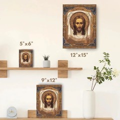 Lord Jesus Christ the Savior «Not Made by Hands», Miraculous Mandylion, Ubrus