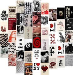 50Pcs Downtown Girl Room Decor, Y2k Wall Art Prints for Bedroom, Coquette Wal…