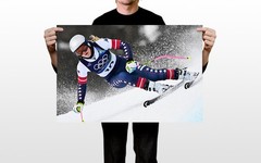 Lindsey Vonn US Alpine Ski Racer – Winter Games Sport Tribute – POSTER 20″x30″