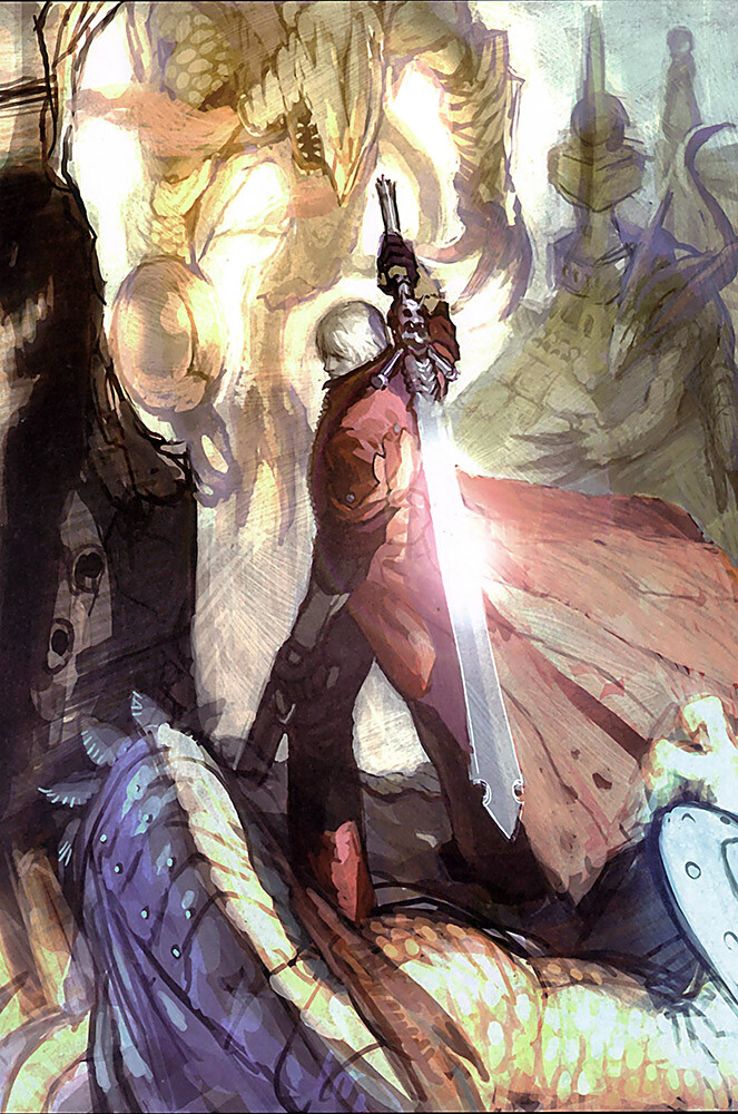 Devil May Cry 1 2 3 Dante PS3 PS2 XBOX 360 Premium POSTER MADE IN USA – DMC017