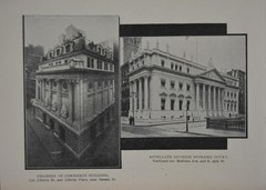 Antique New York City 1904 Art Print Broadway and Madison Street Wall Art