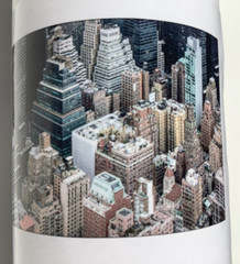 New IKEA BJORKSTA New York from above Picture (Frame Not Included), 78 ¾x55 «