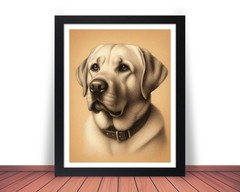 YELLOW LAB Labrador Retriever Dog Photo Picture Pet Print 8×10 8.5×11 11×14 W1