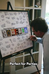 80 Years Old Guestbook Sign, 80 Years Guestbook Print, 80th Birthday Guest Book