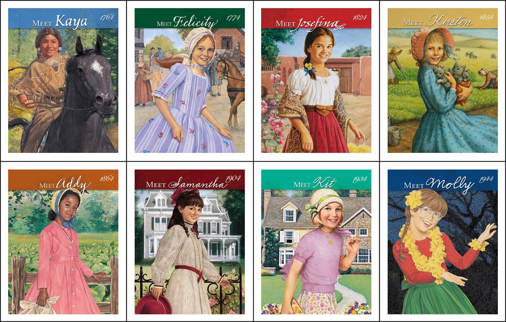 American Girl Glossy Color Photos