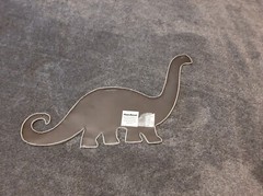 metal wall art Dinosaur open road brand BR