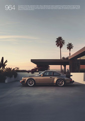 Minimalist Porsche 911 Poster Modern German Car Art Print Vintage Wall Decor
