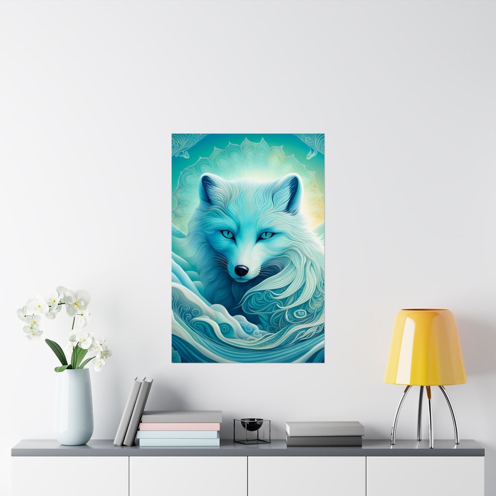 Arctic Fox – Premium Matte Vertical Posters