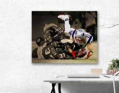 Julian Edelman Canvas Print – New England Patriots – Wall Art, Sports Art Print