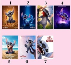 Lilo And Stitch Movie Poster Bundle May 2025 Disney Animated Film