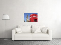 Red Telephone Booth And Big Ben United Art Wall – POSTER 20×30