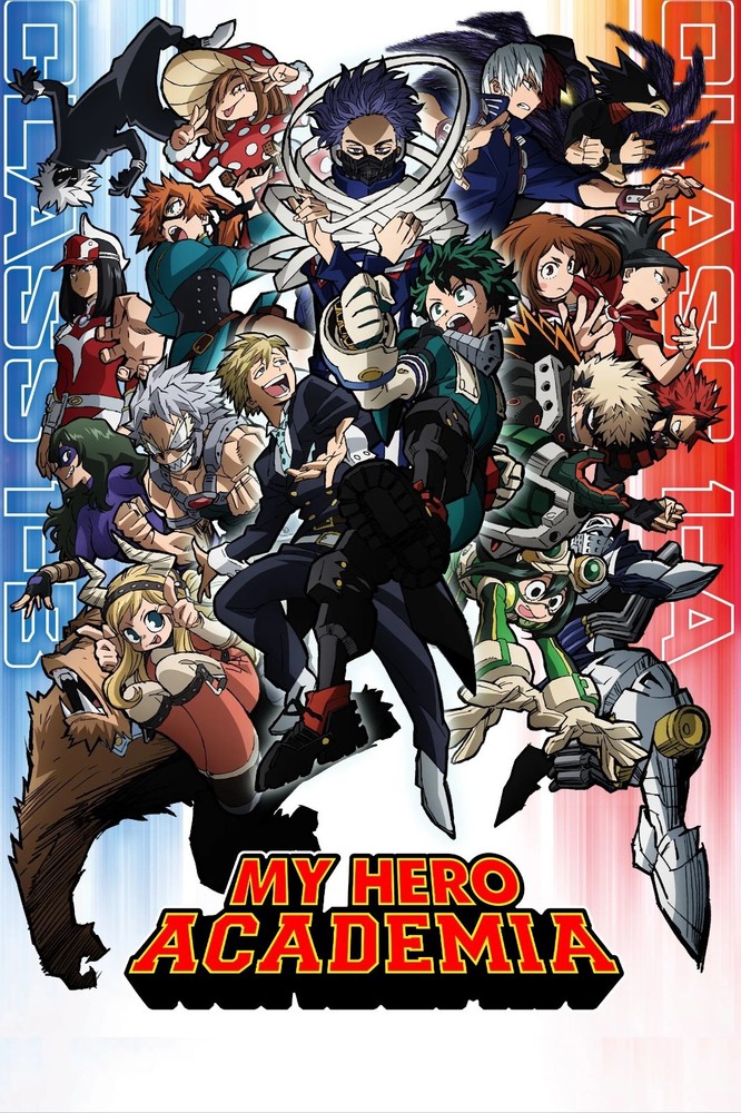 My Hero Academia Anime Poster Print 12×18 16×24 Art show decor