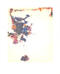SAM FRANCIS The Whiteness of the Whale 20″ x 16″ Serigraph 1995 Abstract Multico