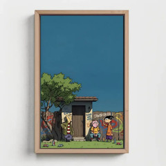 Ed Edd n Eddy Satin Poster Retro Cartoon Wall Art Print Unframed