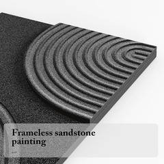 Contemporary Abstract Sandstone Wall Art for Stylish Home Decor