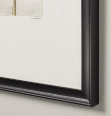 SET OF 2 Hearth Hand VERTICAL WATERCOLOR TREE ART Magnolia 12 x 18″ Frame Target
