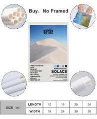 Rufus Du Sol – Solace 12×18 Inch Canvas Poster New 🎶