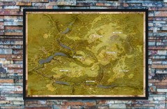 Trosky Area Map Poster – Kingdom Come: Deliverance II