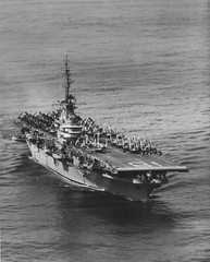 USS Wasp CV-18 Far East Sea 1955 GLOSSY POSTER PICTURE PHOTO PRINT BANNER 14439