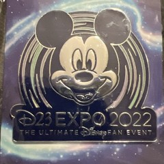 D23 Expo 2022 Ultimate Disney Fan Event Mickey Mouse Disney 100th Pin Sealed
