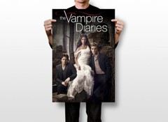 The Vampire Diaries Tv Movie Paul Wesley Ian Joseph Wall Drama – POSTER 20×30