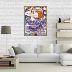 85473 ACAPULCO G ROLLING PAPERS AMORPHIA CANNABIS Decor Wall Print Poster